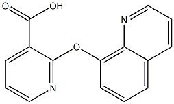 2-(quinolin-8-yloxy)pyridine-3-carboxylic acid