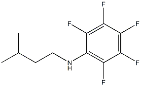 2,3,4,5,6-pentafluoro-N-(3-methylbutyl)aniline|