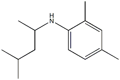 2,4-dimethyl-N-(4-methylpentan-2-yl)aniline