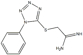 2-[(1-phenyl-1H-1,2,3,4-tetrazol-5-yl)sulfanyl]ethanimidamide
