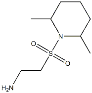 2-[(2,6-dimethylpiperidin-1-yl)sulfonyl]ethanamine Structure