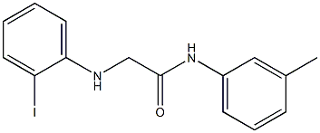 2-[(2-iodophenyl)amino]-N-(3-methylphenyl)acetamide