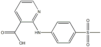 2-[(4-methanesulfonylphenyl)amino]pyridine-3-carboxylic acid