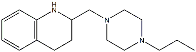 2-[(4-propylpiperazin-1-yl)methyl]-1,2,3,4-tetrahydroquinoline Structure