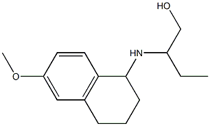 2-[(6-methoxy-1,2,3,4-tetrahydronaphthalen-1-yl)amino]butan-1-ol|
