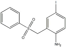 2-[(benzenesulfonyl)methyl]-4-iodoaniline