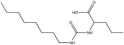 2-[(octylcarbamoyl)amino]pentanoic acid