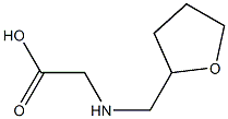 2-[(oxolan-2-ylmethyl)amino]acetic acid Structure