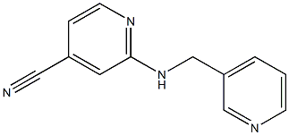 2-[(pyridin-3-ylmethyl)amino]pyridine-4-carbonitrile