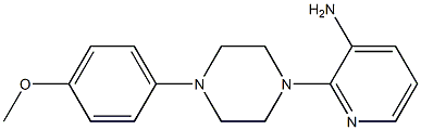 2-[4-(4-methoxyphenyl)piperazin-1-yl]pyridin-3-amine Structure