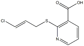 2-{[(2E)-3-chloroprop-2-enyl]thio}nicotinic acid