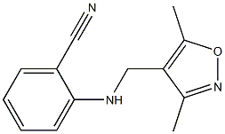 2-{[(3,5-dimethyl-1,2-oxazol-4-yl)methyl]amino}benzonitrile
