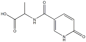 2-{[(6-oxo-1,6-dihydropyridin-3-yl)carbonyl]amino}propanoic acid