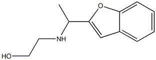 2-{[1-(1-benzofuran-2-yl)ethyl]amino}ethan-1-ol