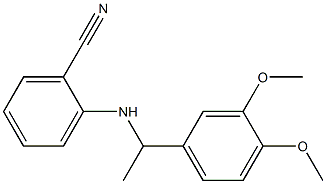 2-{[1-(3,4-dimethoxyphenyl)ethyl]amino}benzonitrile