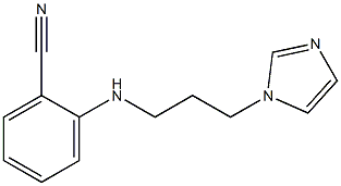 2-{[3-(1H-imidazol-1-yl)propyl]amino}benzonitrile