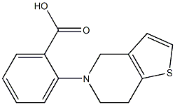 2-{4H,5H,6H,7H-thieno[3,2-c]pyridin-5-yl}benzoic acid Structure