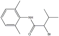 2-bromo-N-(2,6-dimethylphenyl)-3-methylbutanamide Structure