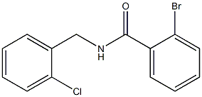 2-bromo-N-(2-chlorobenzyl)benzamide Structure