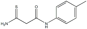 2-carbamothioyl-N-(4-methylphenyl)acetamide