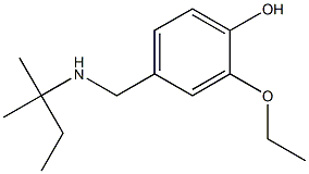 2-ethoxy-4-{[(2-methylbutan-2-yl)amino]methyl}phenol
