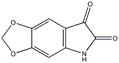 2H,5H,6H,7H-[1,3]dioxolo[4,5-f]indole-6,7-dione 结构式