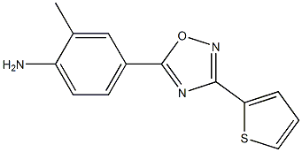 2-methyl-4-[3-(thiophen-2-yl)-1,2,4-oxadiazol-5-yl]aniline