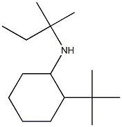 2-tert-butyl-N-(2-methylbutan-2-yl)cyclohexan-1-amine Structure
