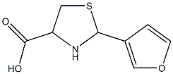 2-tetrahydrofuran-3-yl-1,3-thiazolidine-4-carboxylic acid|