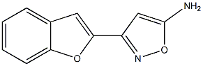 3-(1-benzofuran-2-yl)-1,2-oxazol-5-amine Structure