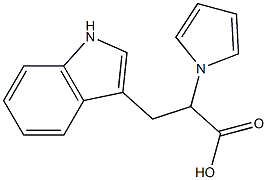 3-(1H-indol-3-yl)-2-(1H-pyrrol-1-yl)propanoic acid