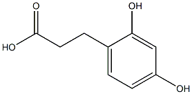 3-(2,4-dihydroxyphenyl)propanoic acid