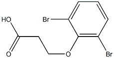 3-(2,6-dibromophenoxy)propanoic acid