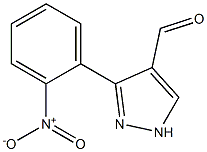 3-(2-nitrophenyl)-1H-pyrazole-4-carbaldehyde Structure