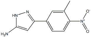3-(3-methyl-4-nitrophenyl)-1H-pyrazol-5-amine
