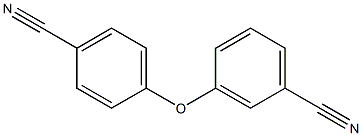 3-(4-cyanophenoxy)benzonitrile Structure