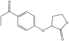 3-(4-propanoylphenoxy)oxolan-2-one
