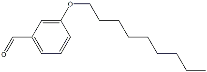 3-(nonyloxy)benzaldehyde Struktur