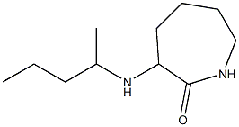 3-(pentan-2-ylamino)azepan-2-one