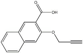 3-(prop-2-ynyloxy)-2-naphthoic acid Structure