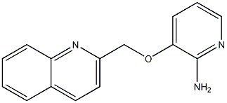 3-(quinolin-2-ylmethoxy)pyridin-2-amine