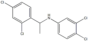  3,4-dichloro-N-[1-(2,4-dichlorophenyl)ethyl]aniline