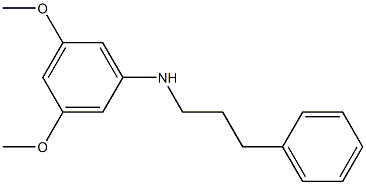 3,5-dimethoxy-N-(3-phenylpropyl)aniline