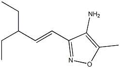 3-[(1E)-3-ethylpent-1-enyl]-5-methylisoxazol-4-amine
