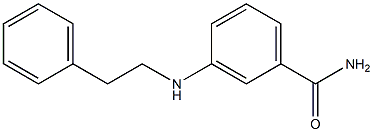 3-[(2-phenylethyl)amino]benzamide Struktur