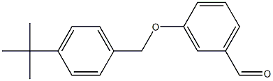 3-[(4-tert-butylphenyl)methoxy]benzaldehyde Structure
