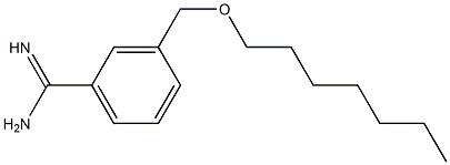 3-[(heptyloxy)methyl]benzene-1-carboximidamide|