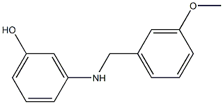 3-{[(3-methoxyphenyl)methyl]amino}phenol