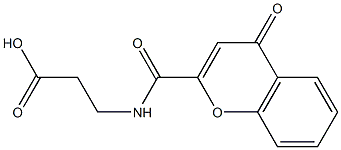 3-{[(4-oxo-4H-chromen-2-yl)carbonyl]amino}propanoic acid