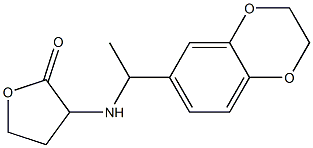 3-{[1-(2,3-dihydro-1,4-benzodioxin-6-yl)ethyl]amino}oxolan-2-one Structure